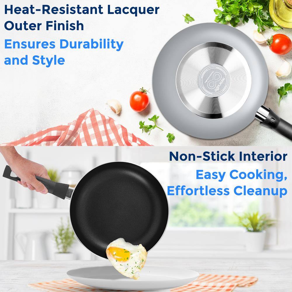 Heat-Resistant Lacquer Outer Finish  
Ensures Durability and Style  

Non-Stick Interior  
Easy Cooking, Effortless Cleanup