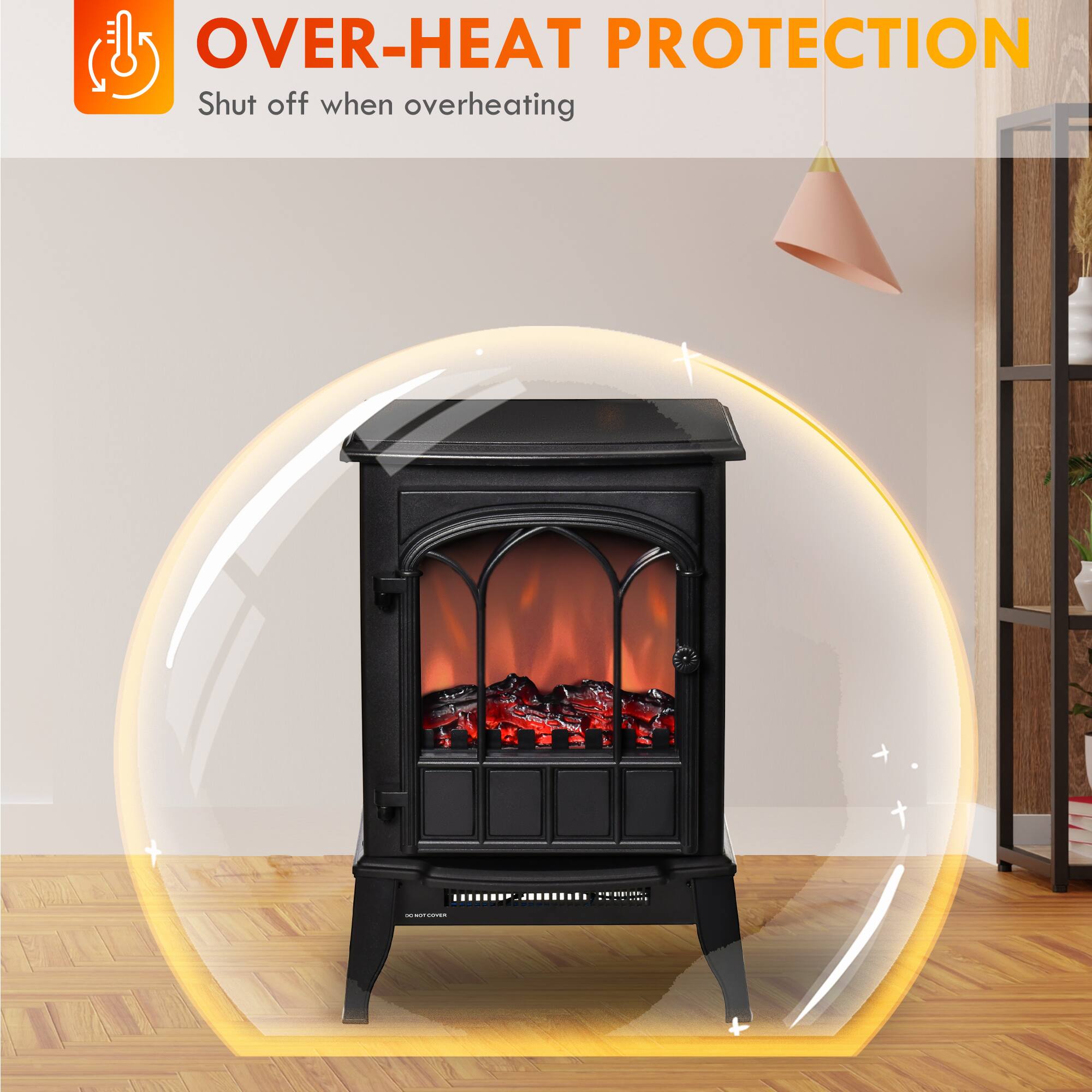 OVER-HEAT PROTECTION  
Shut off when overheating