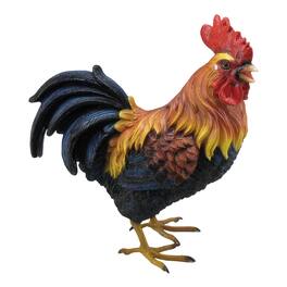 FC Design - 7.5"H Rooster Figurine Statue Desk Tabletop Home Decor Gift - Multi-Color