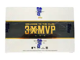 2025 Topps Welcome to the Club: 3X MVP Baseball Box