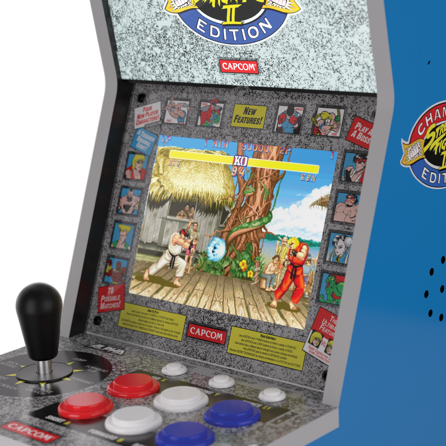 Evercade Alpha Street Fighter Bartop Arcade FG-STRE-CON-USA-ARC