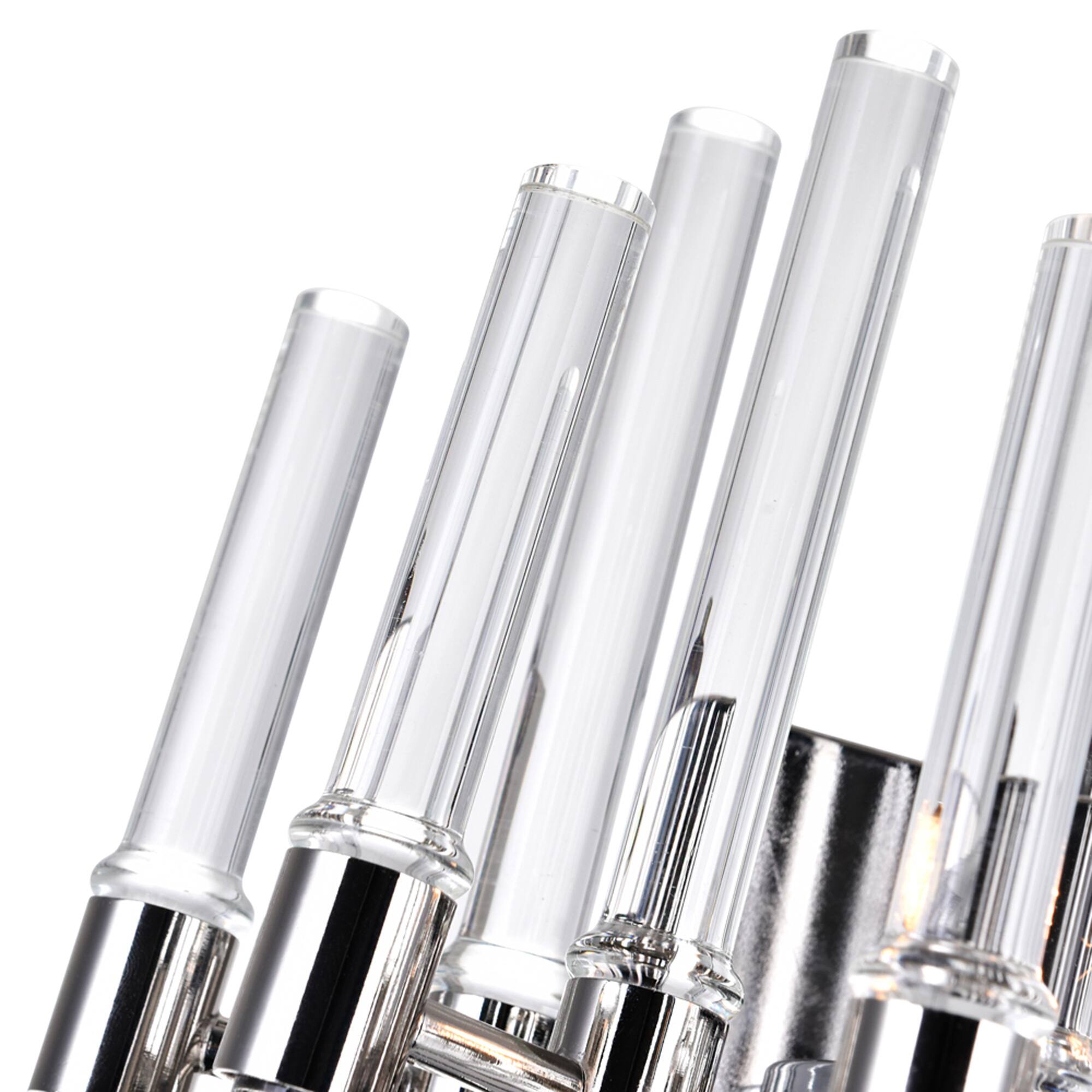 Back. CWI Lighting - Miroir 2 Light Wall Light With Polished Nickel Finish - Polished Nickel.