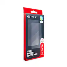 4Gamers FREE PLASTIC PACKACE 2 # BeSTINE & Nr AA. - Fa m . n TWIN SCREEN PROTECTORS