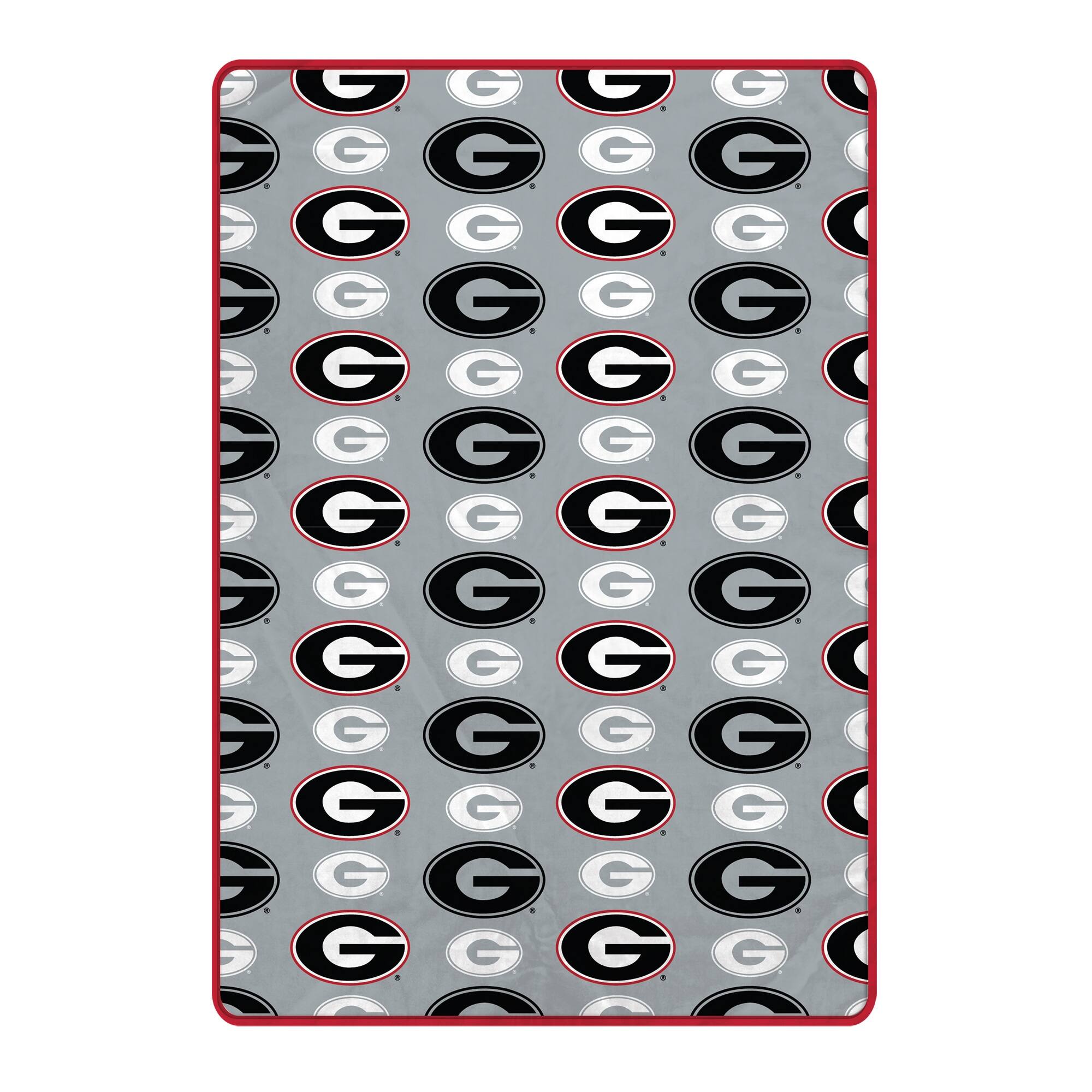 Pegasus - Georgia Bulldogs 66" x 95" Oversized Logo Roll Ultra Cozy Blanket - Multicolor