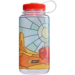 Nalgene - Sustain 32 oz. Wide Mouth Water Bottle - Clear Stained Glass Desert