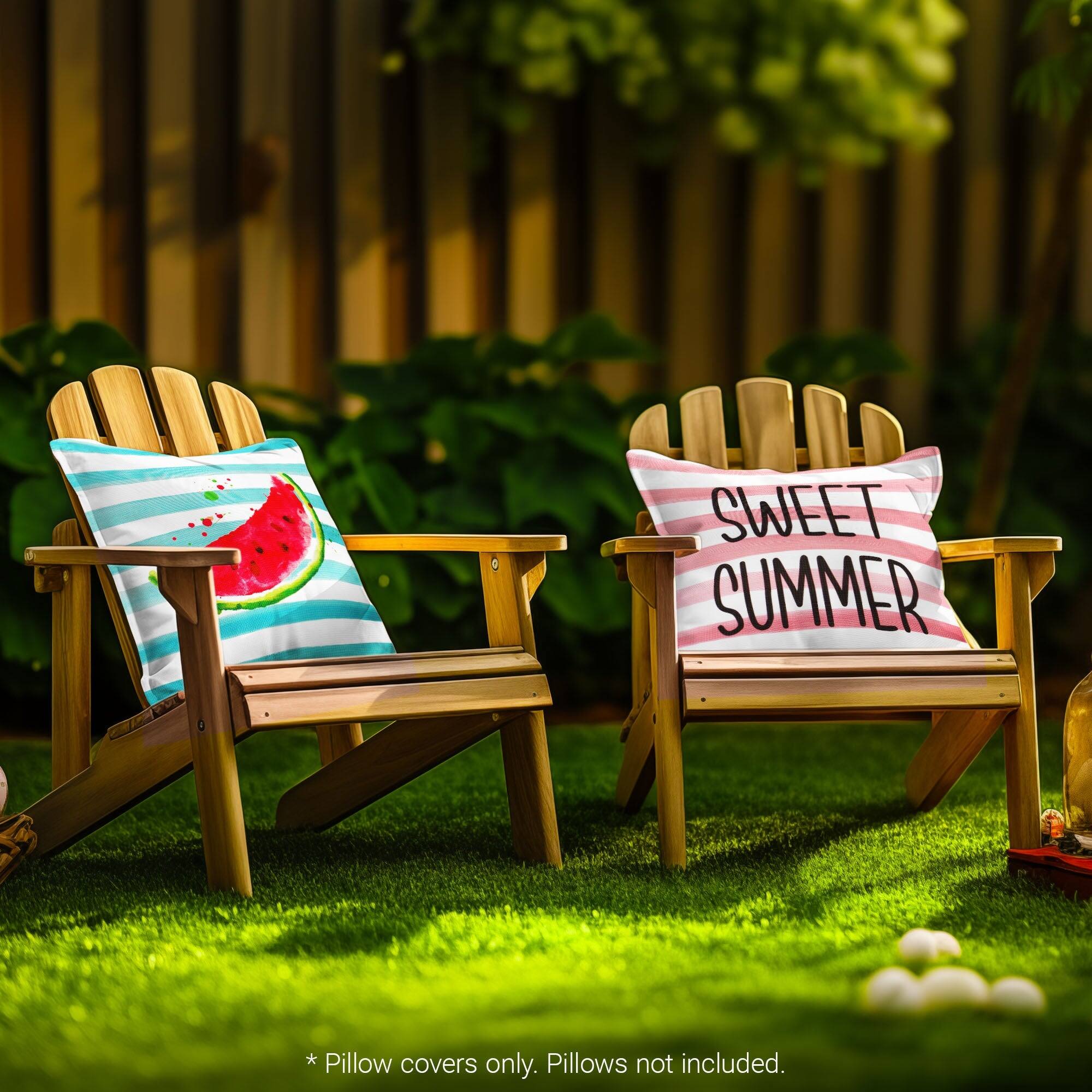 SWEET SUMMER  
* Pillow covers only. Pillows not included.