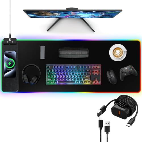 Black-RGB+Left Wireless Charging