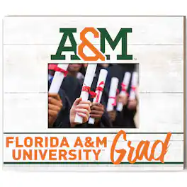 Jardine - Florida A&M Rattlers 11'' x 13'' Grad Picture Frame - White