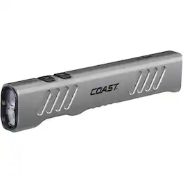 Coast - COAST® SLAYER 1150 Lumen USB-C Rechargeable LED Flashlight with Spot/Flood, Memory Mode and Pocket Clip - Gray