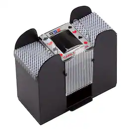GSE Games & Sports Expert - 1-6 Deck Battery-Operated Casino Automatic Card Shuffler for Playing Card, Blackjack