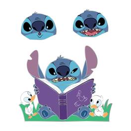 Disney - Lilo & Stitch Mixed Emotions 3-Piece Enamel Pin Set - Blue
