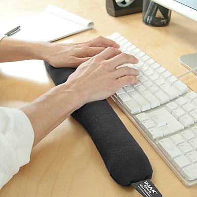Alt View 2. IMAK - Cushion Keyboard Ergobeads Wrist Rest, Non-Skid Base, Black - Black.