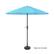 Alt View 14. Nature Spring - 9-Foot Easy Crank Patio Umbrella - Blue.