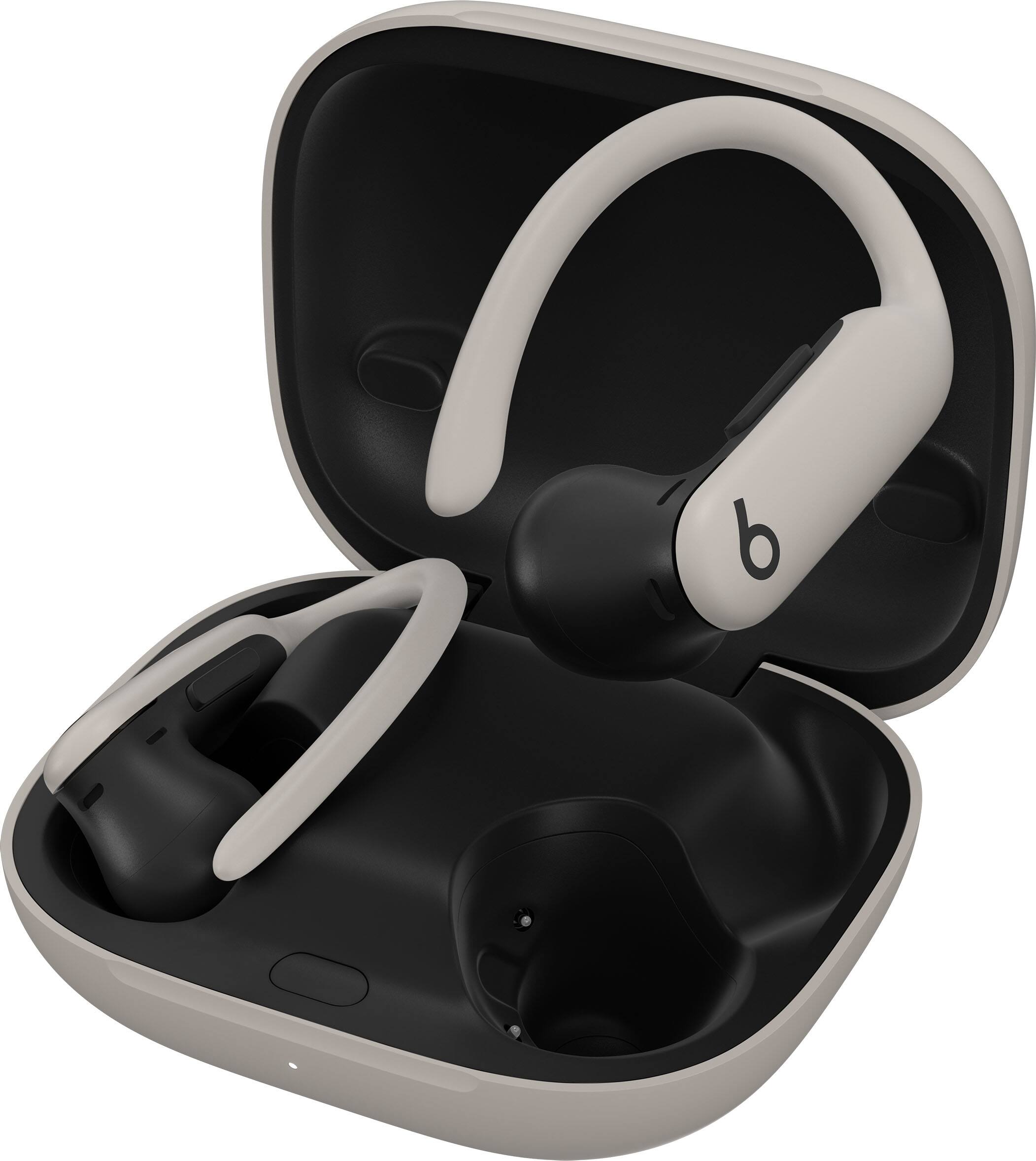 Alt View 4. Beats - Powerbeats Pro 2 True Wireless Active Noise Canceling  Earbuds - Quick Sand & Black.