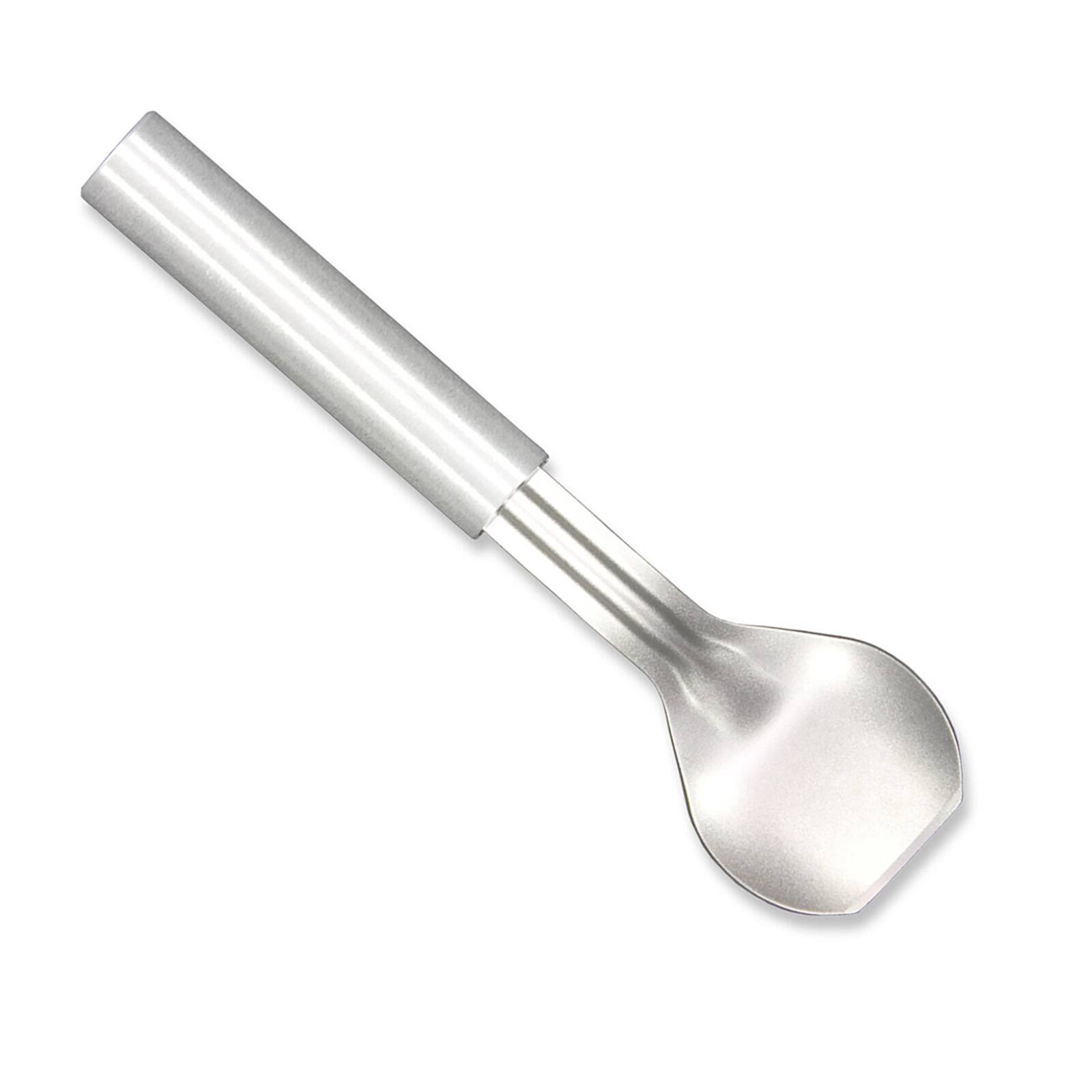 Front. Rada - Cutlery 9.25-Inch Ice Cream Scoop, Aluminum Handle - Silver.