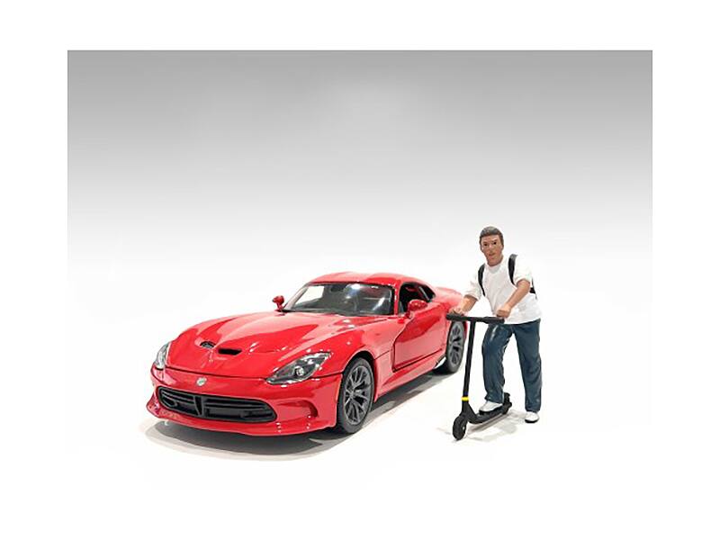 Left. American Diorama - "Figure18 Series 2" Figure 1 for 1/18 Scale Models by American Diorama - Multi.