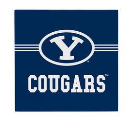 Evergreen Enterprises - BYU Cougars 12" x 12" Wood Wall Sign - Multicolor