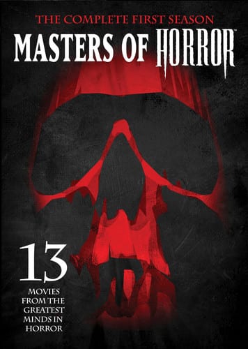 Front. Masters of Horror: The Complete First Season   - DVD.