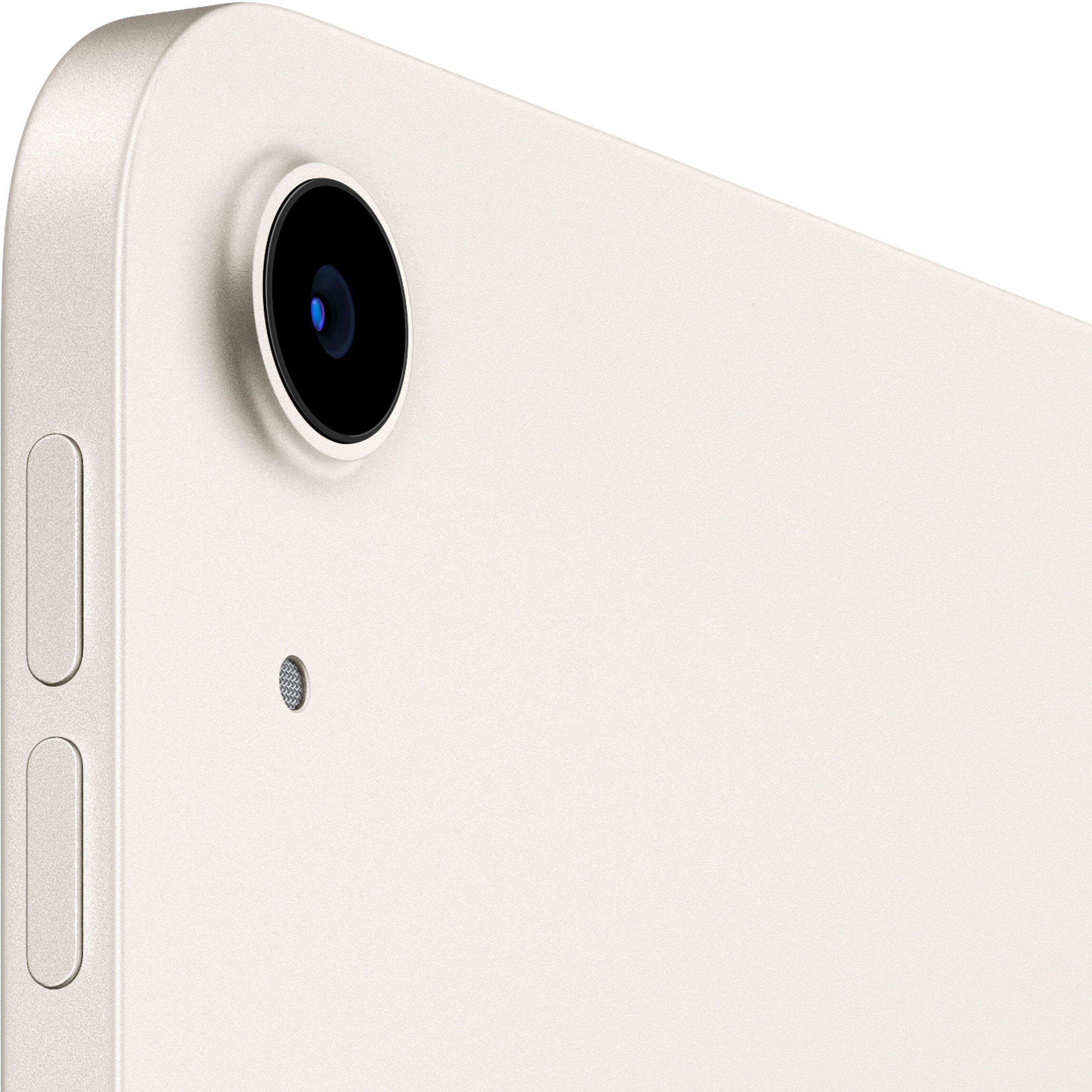 Alt View 11. Apple - Certified Refurbished - Apple 10.9-Inch iPad Air - (5th Generation) (2022) Wi-Fi + Cellular - 64GB - Starlight.