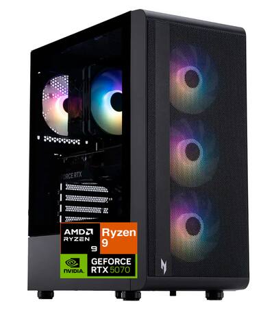 Acer Nitro 60 Desktop PC (AMD Ryzen 9 7900, 32GB DDR5, 2TB PCIe Acer Nitro 60 Desktop PC (AMD Ryzen 9 7900, 32GB DDR5, 2TB PCIe