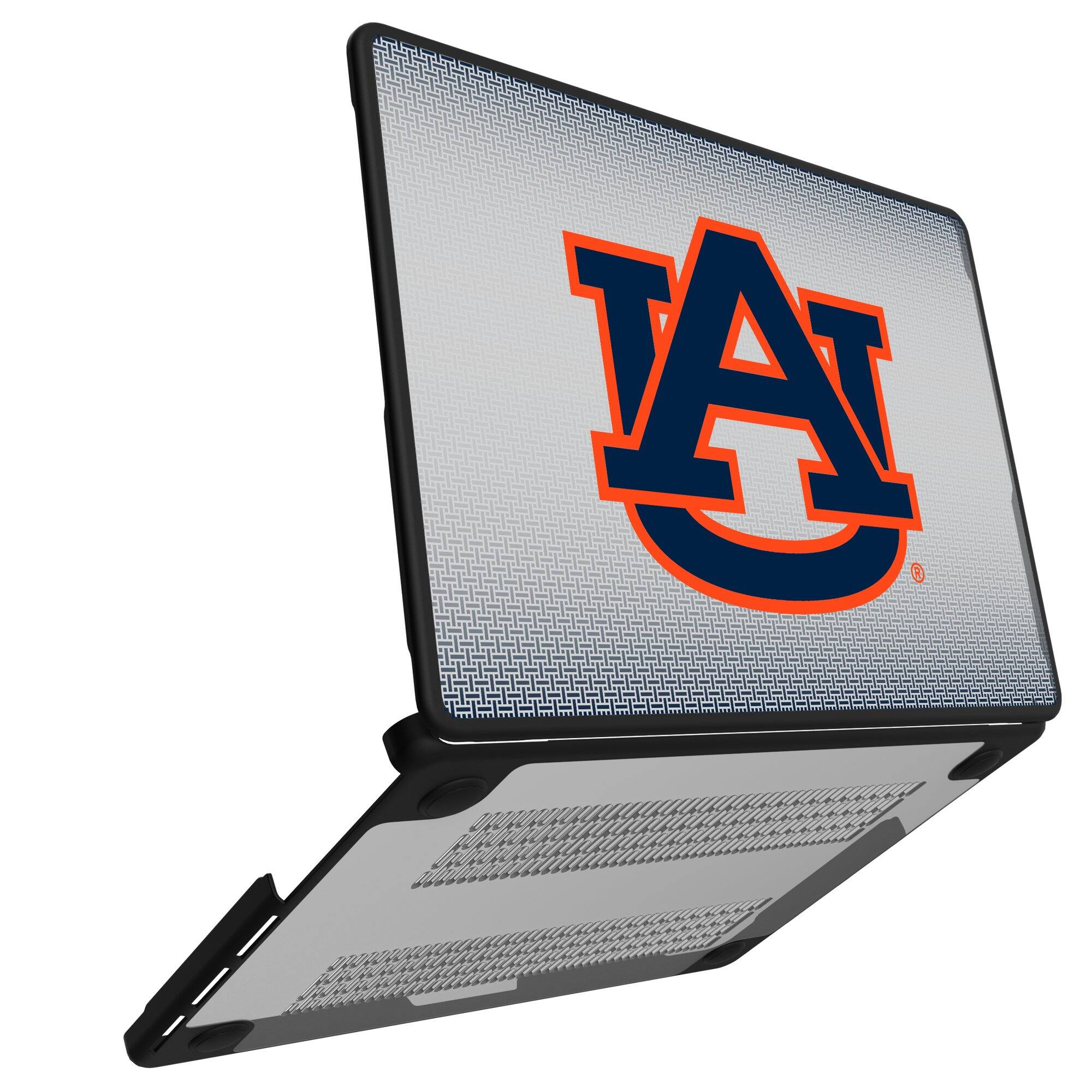 Alt View 1. Keyscaper - Auburn Tigers Linen MacBook Case - Pro 16 in - Multicolor.
