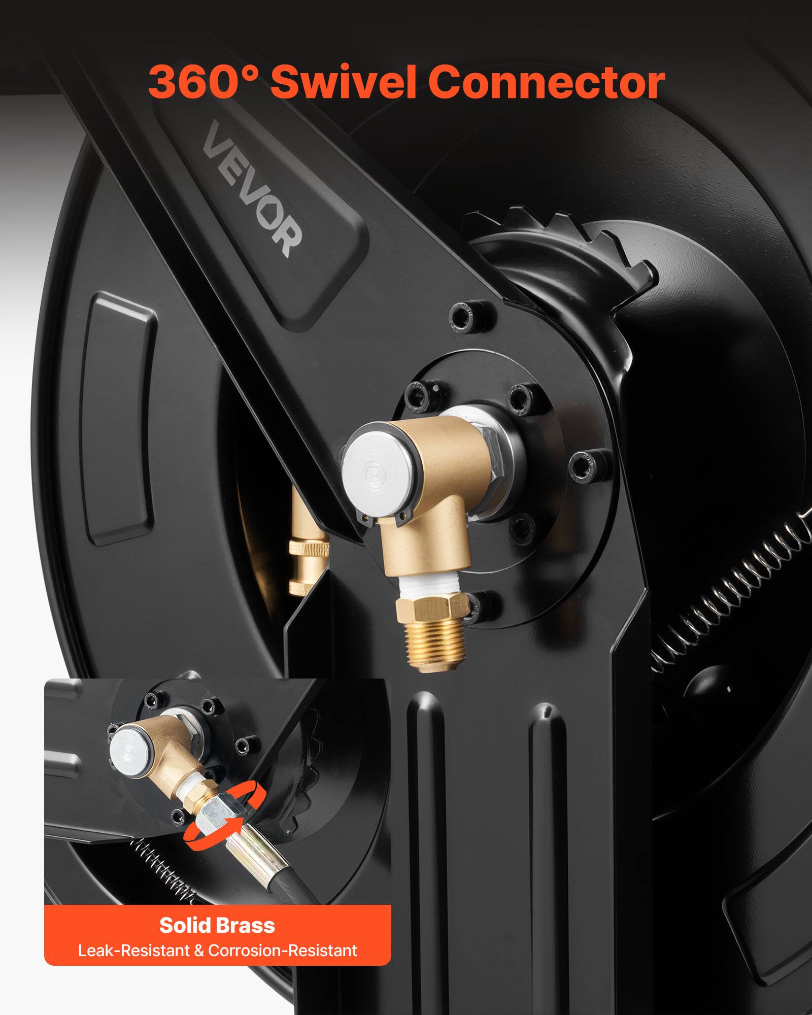 360° Swivel Connector

VEVOR

Solid Brass
Leak-Resistant & Corrosion-Resistant