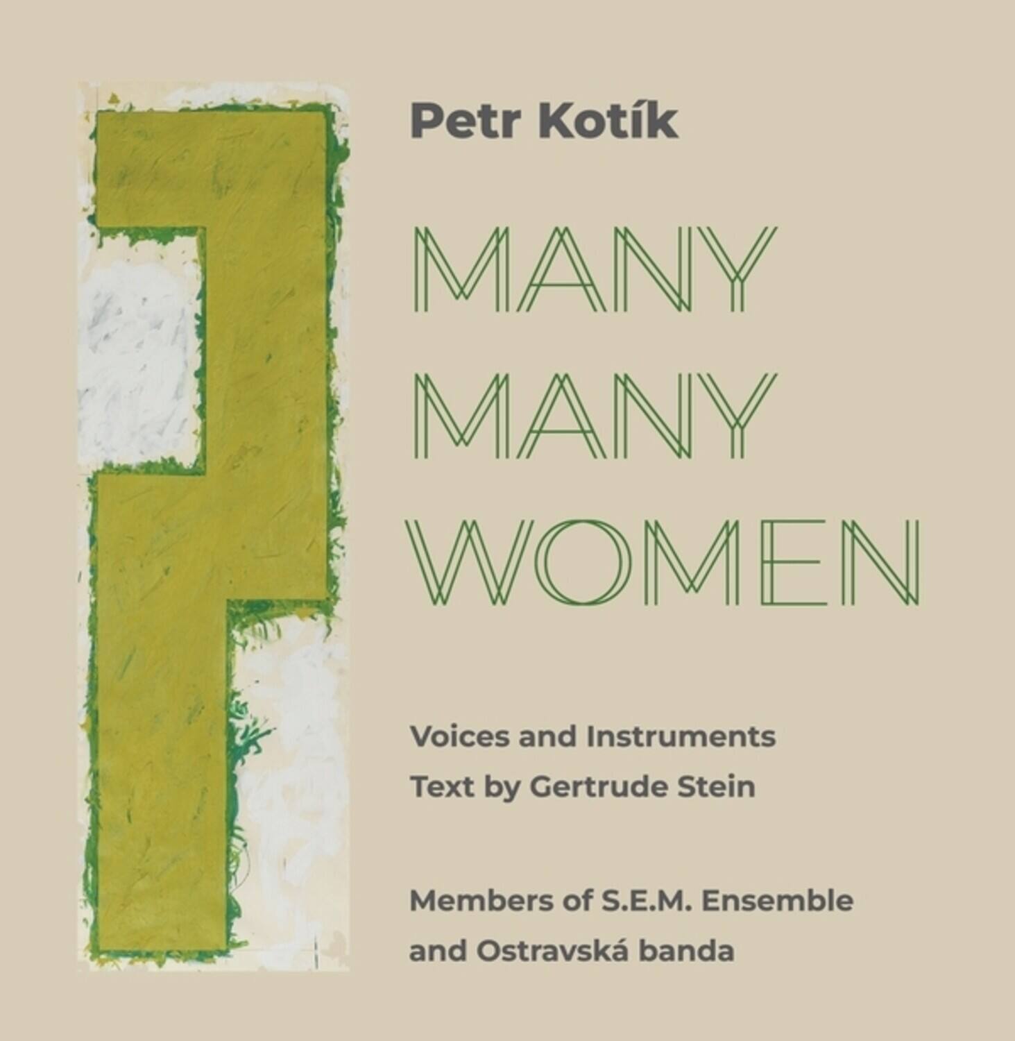 Petr Kotik - Many Many Women   - COMPACT DISCS [CD] price history on PriceWatchPro