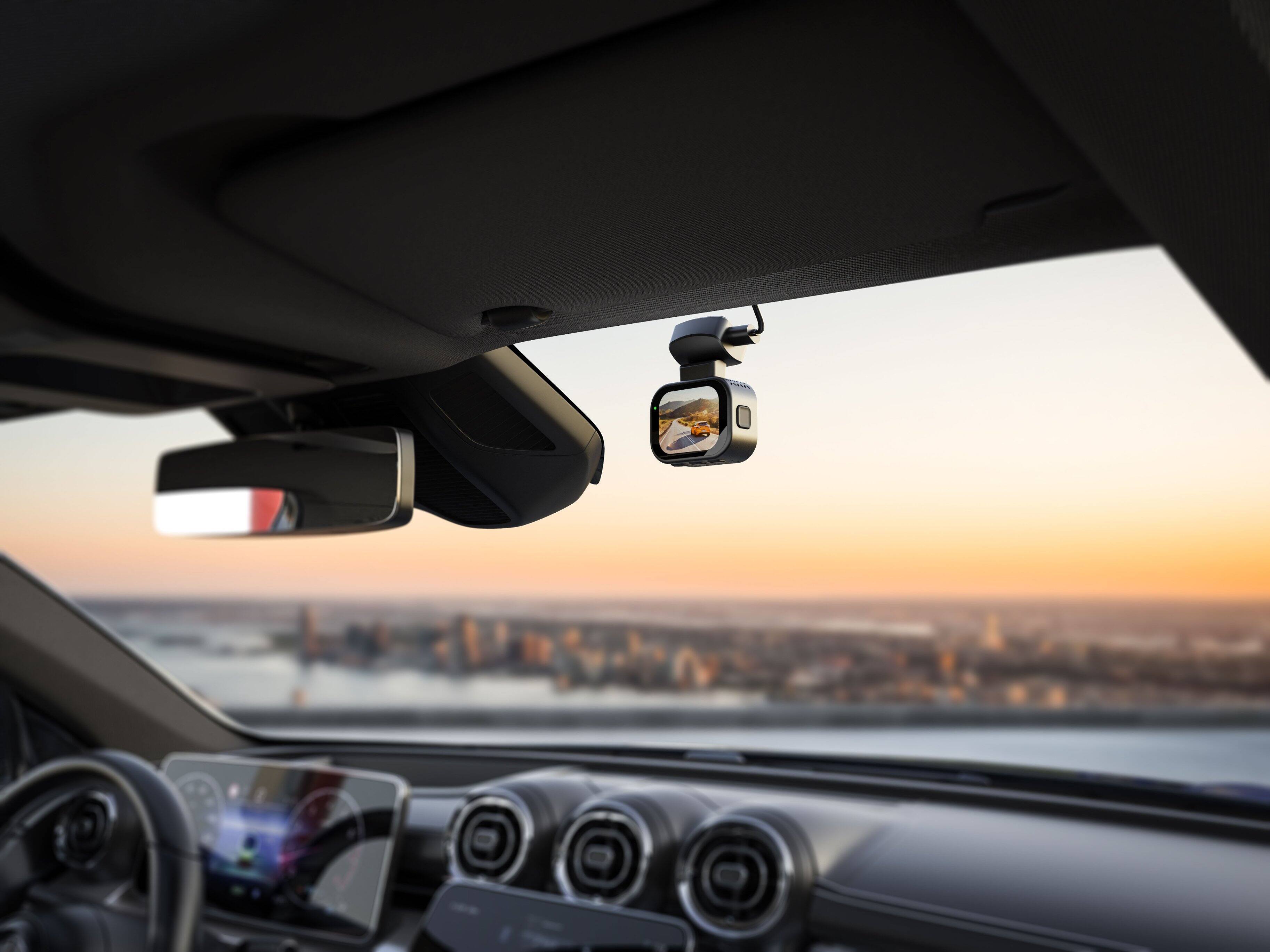 Alt View 9. Rexing - Rexing C1 Plus 4K UHD Dash Cam with Wi-Fi & GPS, 170° Wide Angle, WDR, Parking Mode, 32GB Card - Black.