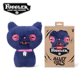 Zuru Fuggler Alley Cats Cheeze 9 Inch Plush Toy - Blue