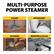 MULTI-PURPOSE POWER STEAMER: FLOORS, BATHROOMS, KITCHENS, WINDOWS & GLASS