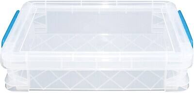 Alt View 1. Advantus - Super Stacker Document Box - Clear.