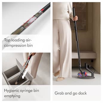 Dyson PencilVac Fluffycones Cordless Vacuum Black/Black - Best Buy Dyson PencilVac Fluffycones Cordless Vacuum Black/Black - Best Buy