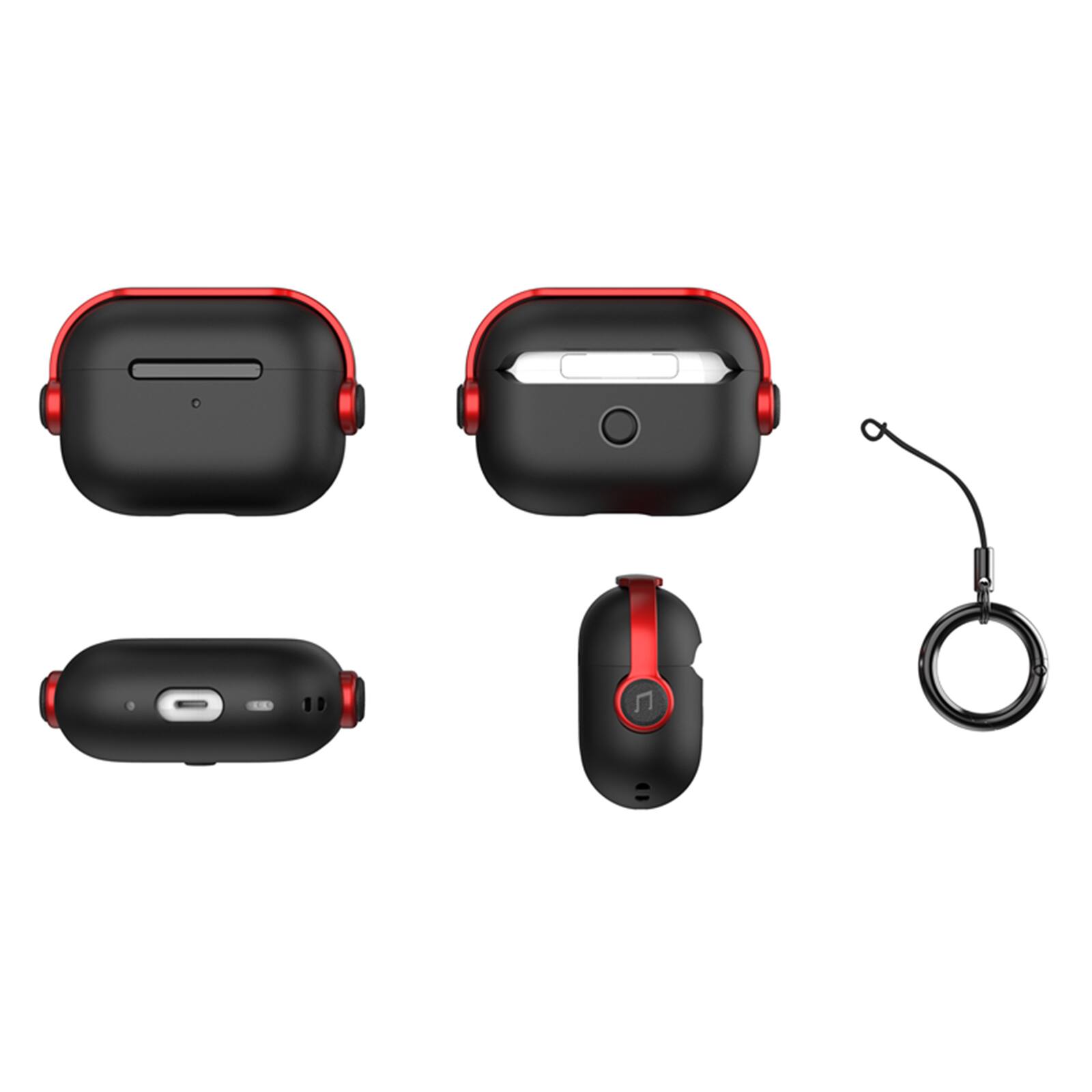 Dteck For Airpods Pro 3rd Gen (2025) Secure Lock Shockproof