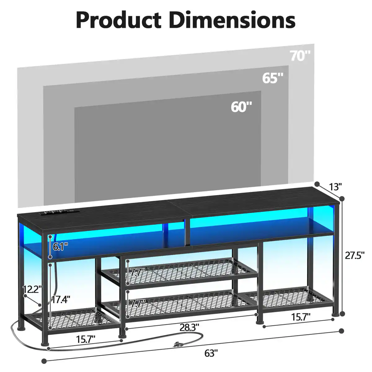 Product Dimensions: 70" x 65" x 60" x 13" x 6.1" x 27.5" x 12.2" x 17.4" x 15.7" x 77" x 7.7" x 28.3" x 63" x 15.7"