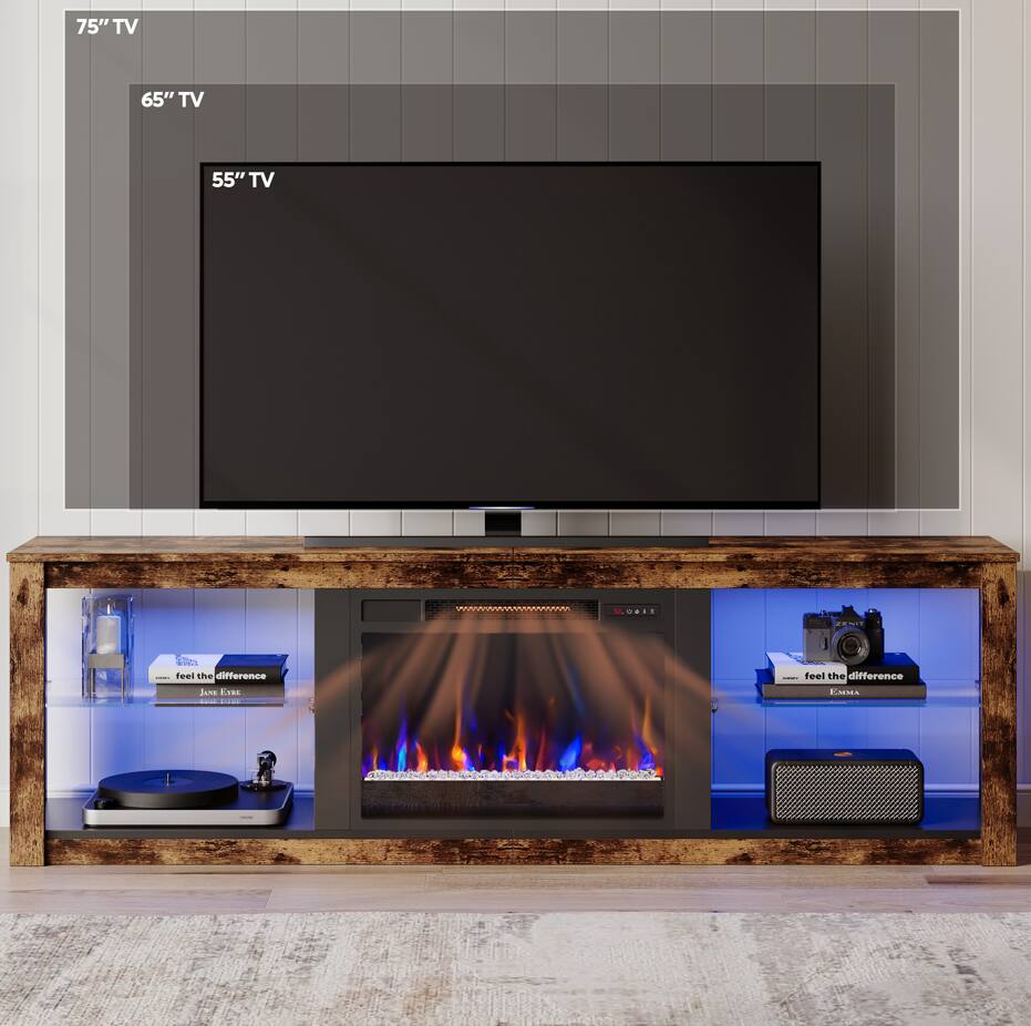 75" TV 65" TV 55" TV ... feel the difference ... deal the difference