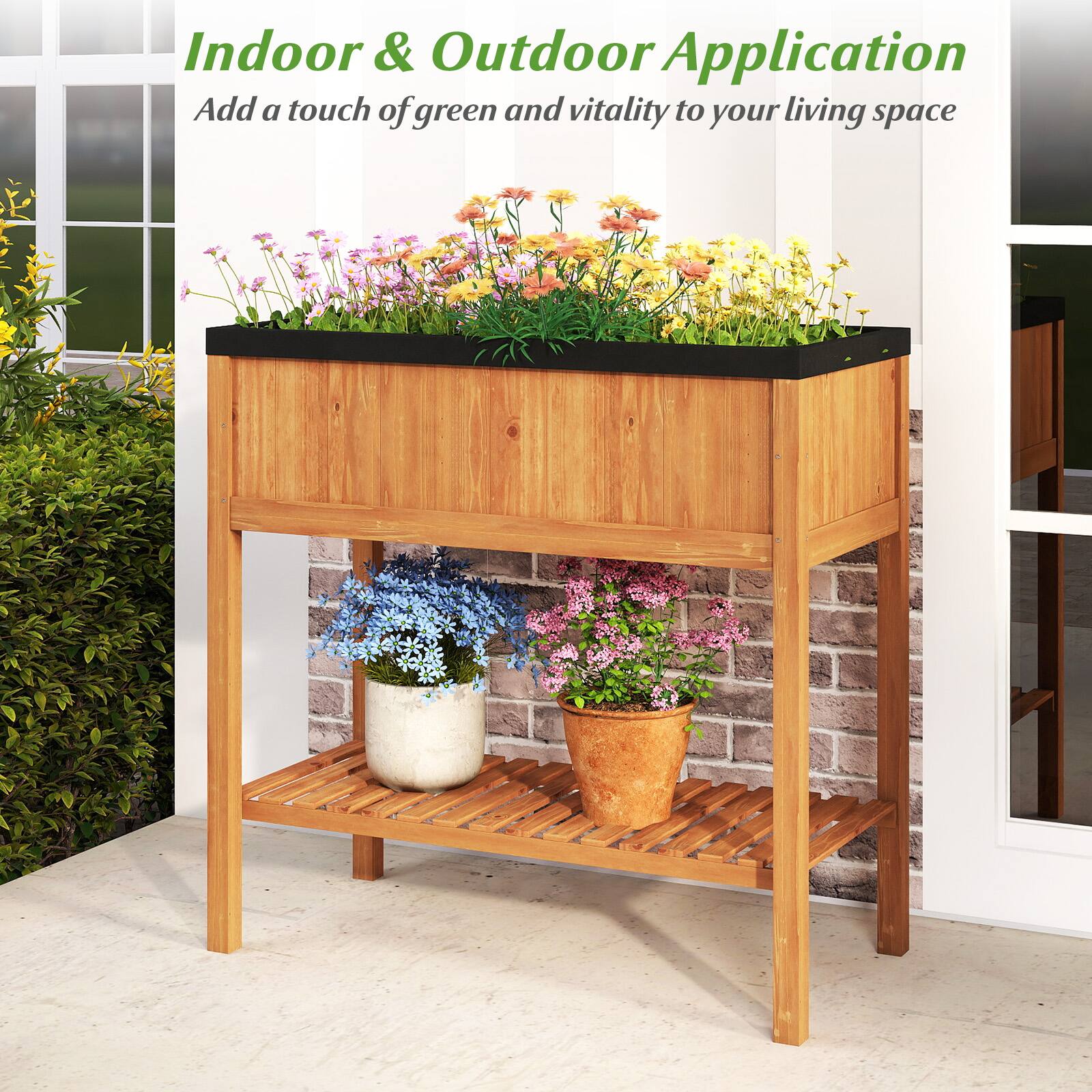 Indoor & Outdoor Application  
Add a touch of green and vitality to your living space