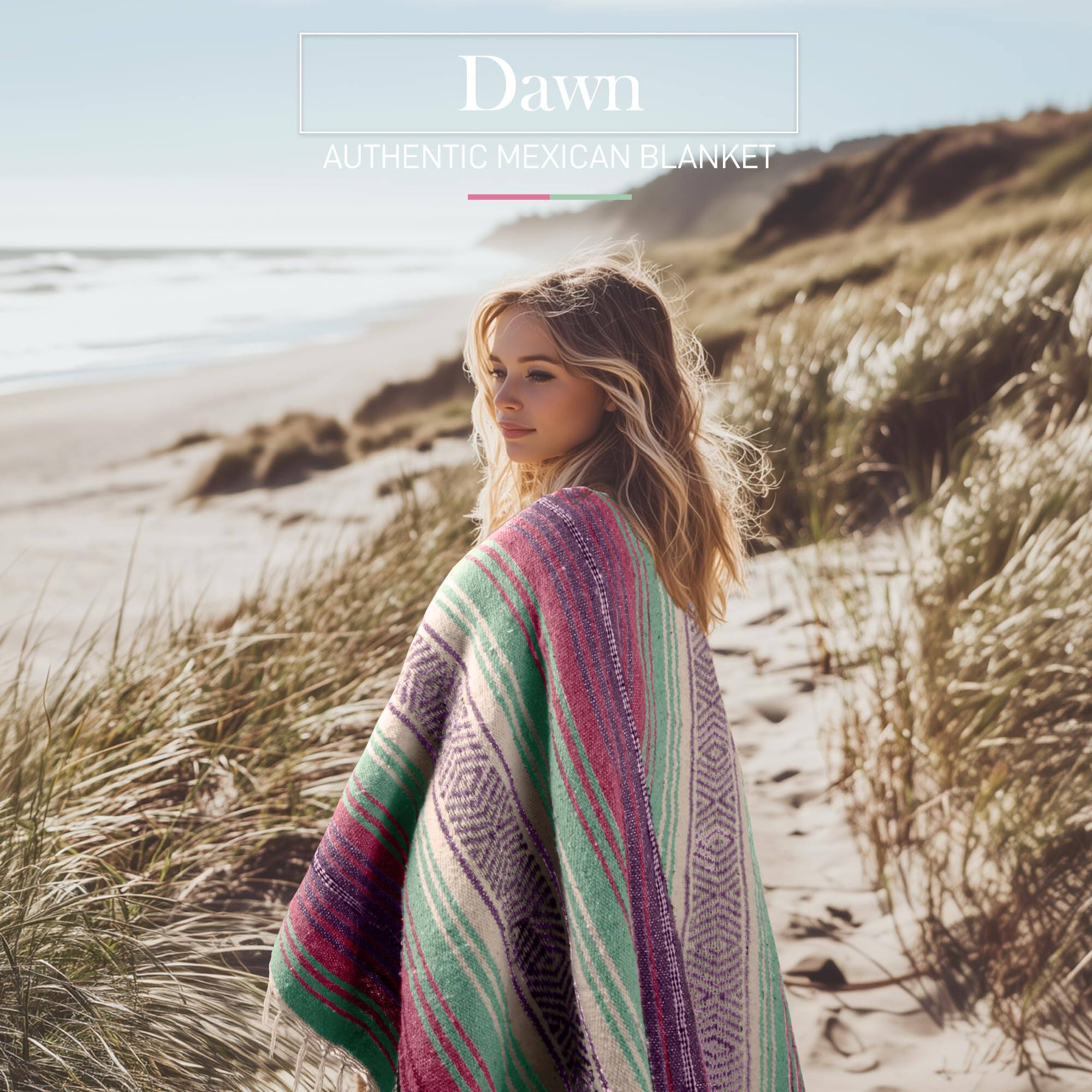 Dawn  
AUTHENTIC MEXICAN BLANKET