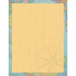 Teacher Created Resources - Travel the Map Computer Paper 8.5 x 11 50 Sheets