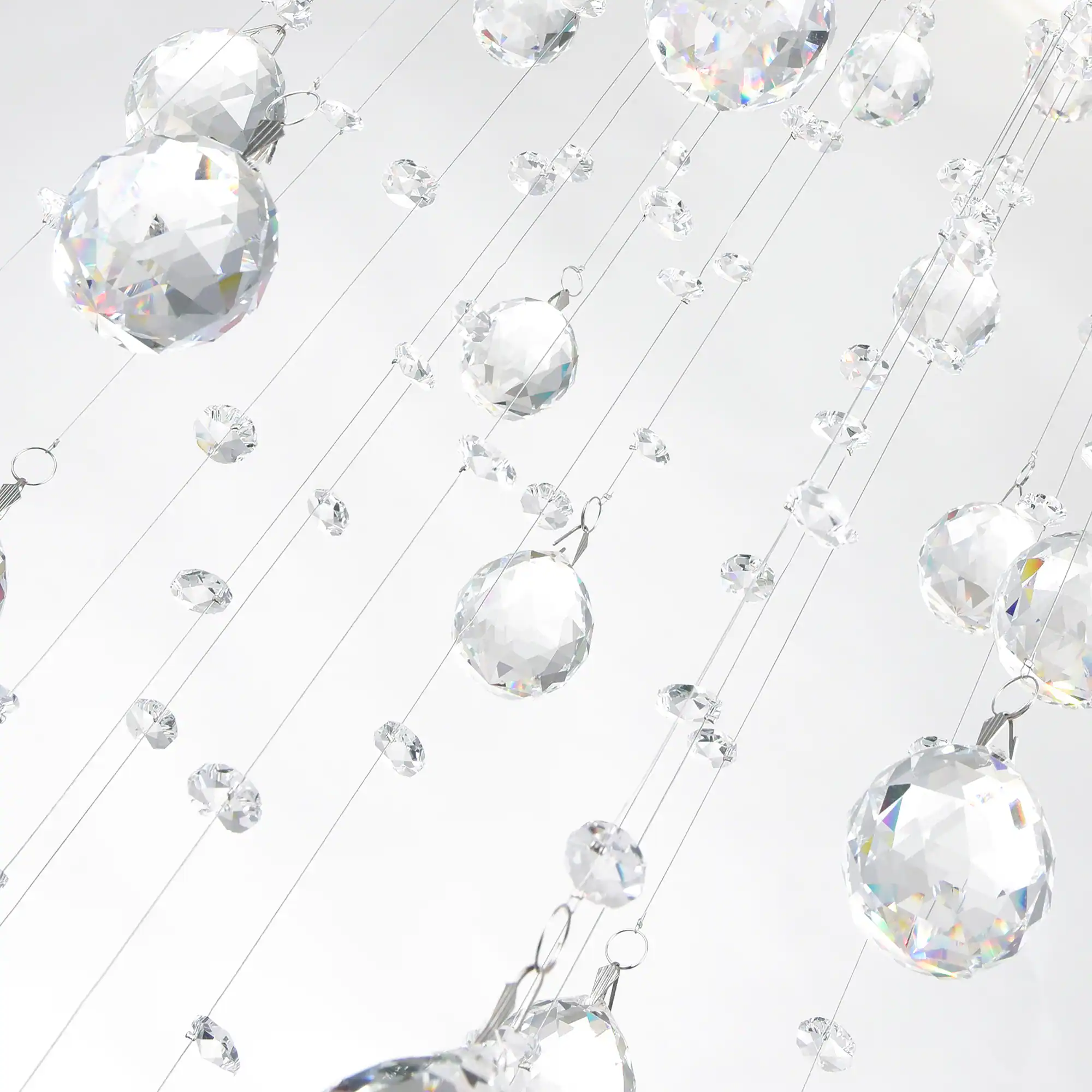 Left. CWI Lighting - Square 16 Light Flush Mount With Chrome Finish - Chrome.