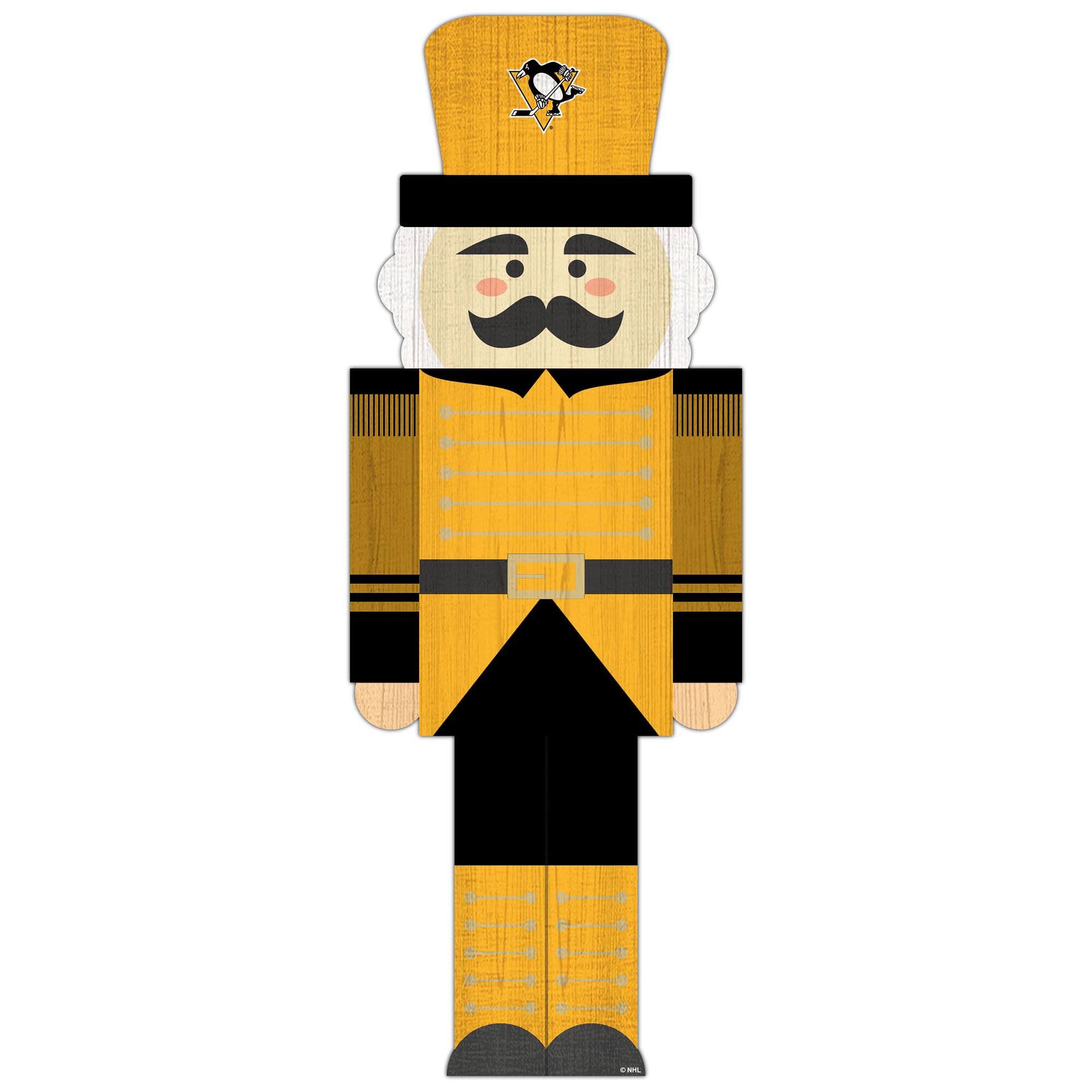 Pittsburgh Penguins 31'' Nutcracker Leaner