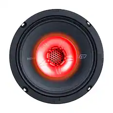 Front. Memphis Car Audio - Memphis Audio SRXP62WTV2 SRX Pro 6.5" 125w 4ohm 2 way Coaxial Speakers - Sold Individually - Black/Gray.