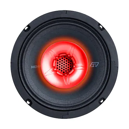 Front. Memphis Car Audio - Memphis Audio SRXP62WTV2 SRX Pro 6.5" 125w 4ohm 2 way Coaxial Speakers - Sold Individually - Black/Gray.