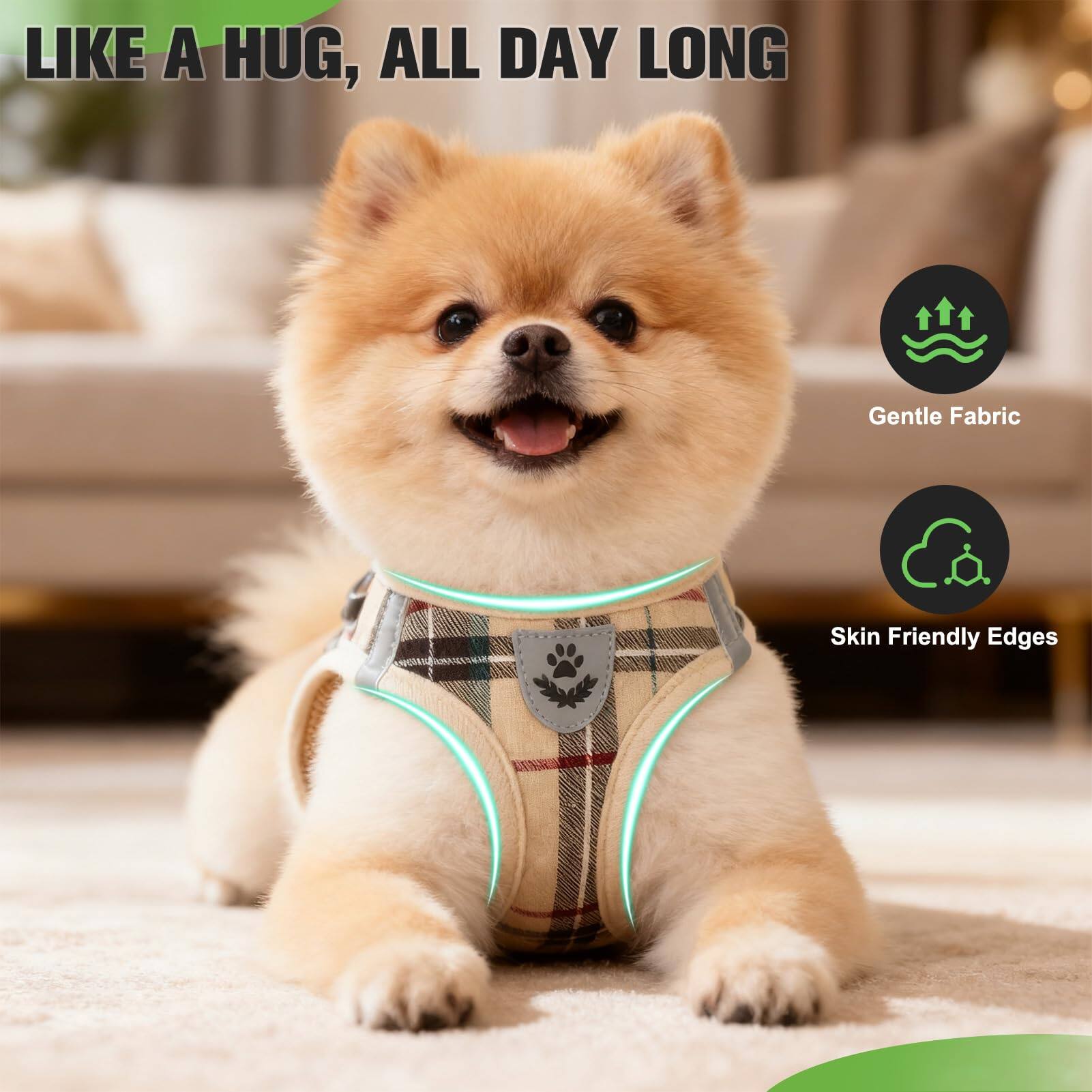 LIKE A HUG, ALL DAY LONG

Gentle Fabric

Skin Friendly Edges