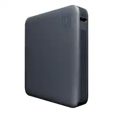 Front. Cellhelmet - 5,000-mAh Portable USB-C Power Bank 20W Charging PP-222 - Black.