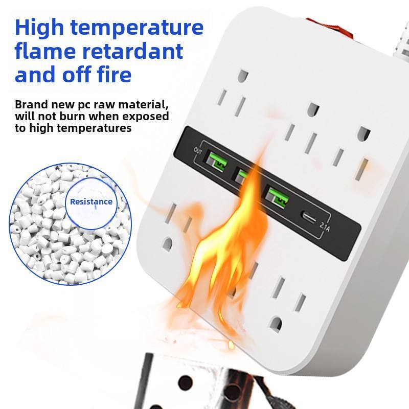 High temperature flame retardant and off fire

Brand new PC raw material, will not burn when exposed to high temperatures

Resistance 2.1A