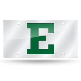 Rico Industries - Eastern Michigan Eagles Mirrored Laser Cut License Plate Laser Tag - Multi