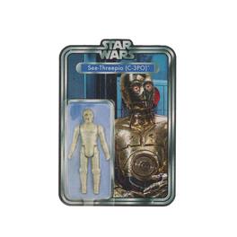 Star Wars - C-3PO Action Figure Funky Chunky Magnet | Toynk Exclusive - Blue