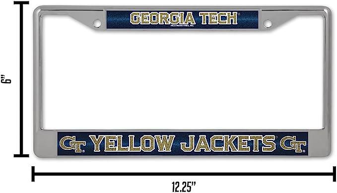 GEORGIA TECH  
GT YELLOW JACKETS  
12.25" x 6"