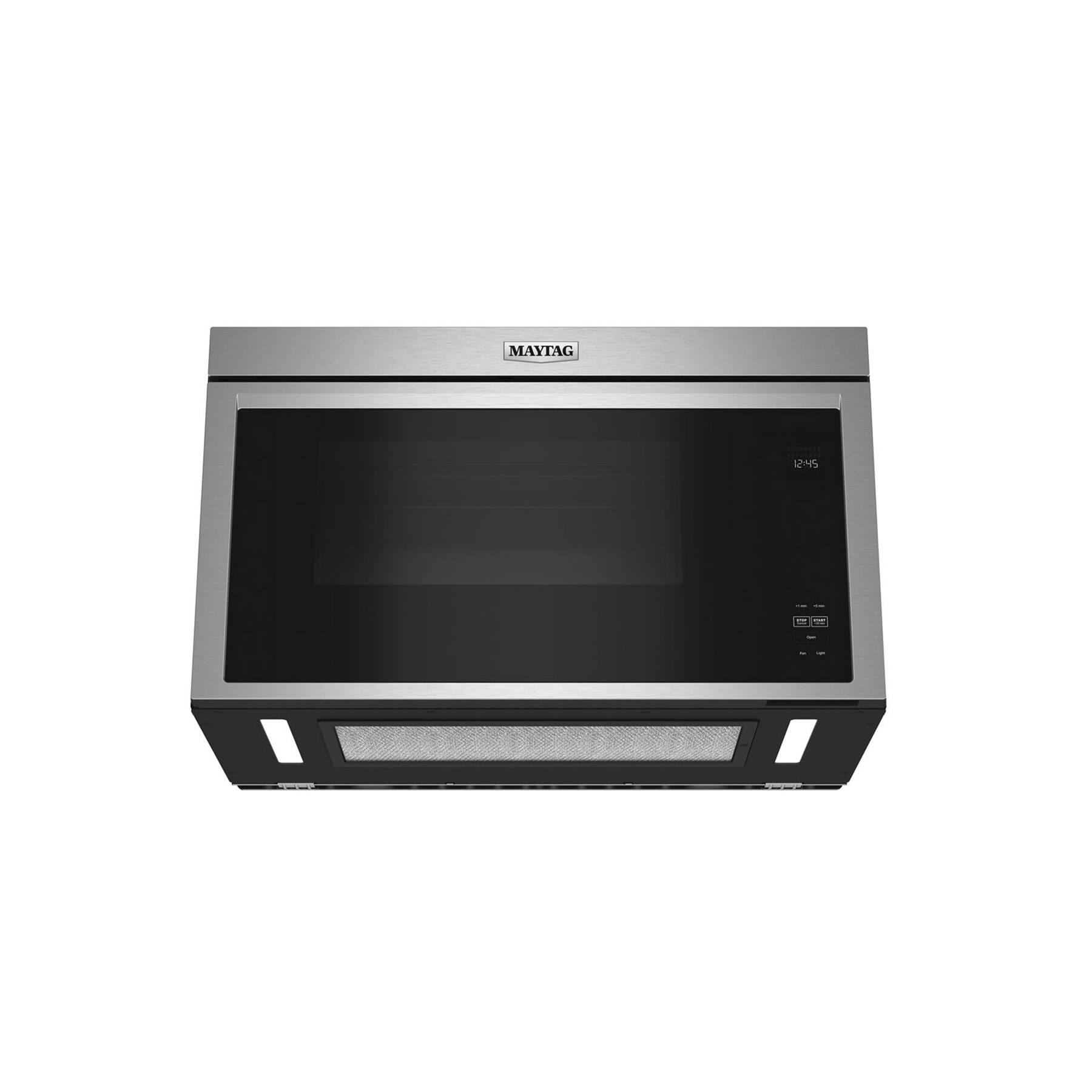 Alt View 12. Maytag - 1.1 Cu. Ft. Over-the-Range Microwave with Flush Built-in Design - Stainless Steel.