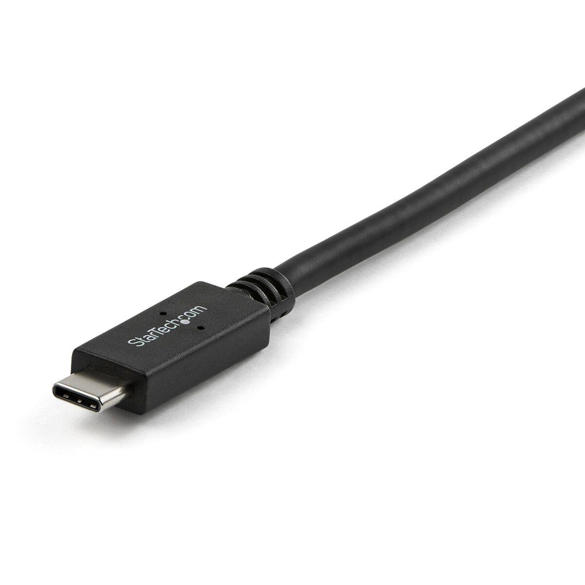 Alt View 1. StarTech.com - StarTech 1m / 3.28' 10Gbps USB 3.1 Cable with 9 Pin USB-A Male to 24 Pin USB-C Male Connector.